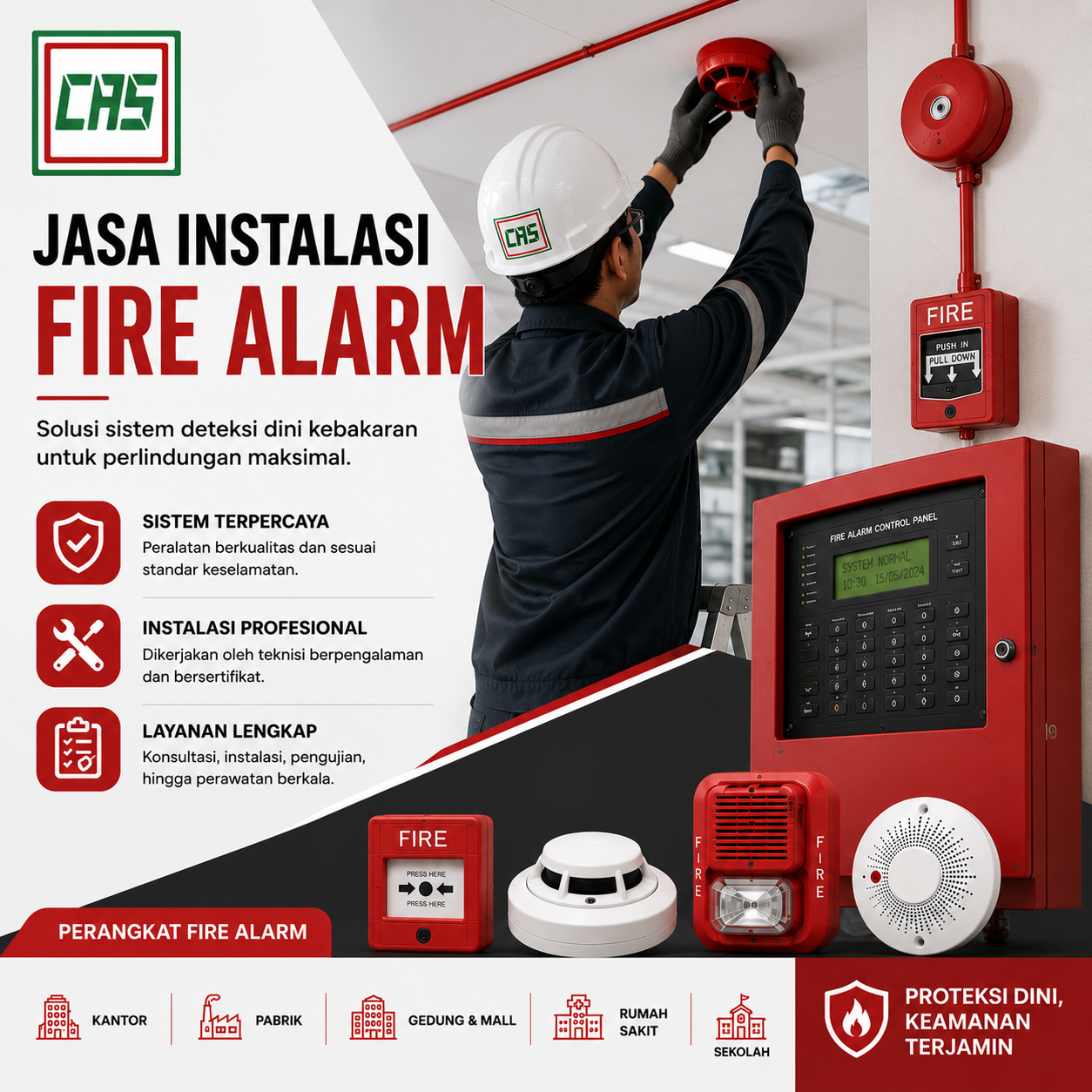 Instalasi Fire Alarm Tangerang