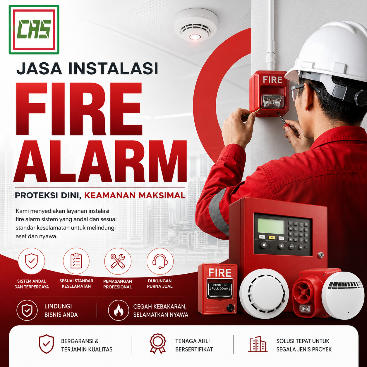 Instalasi Fire Alarm Jakarta