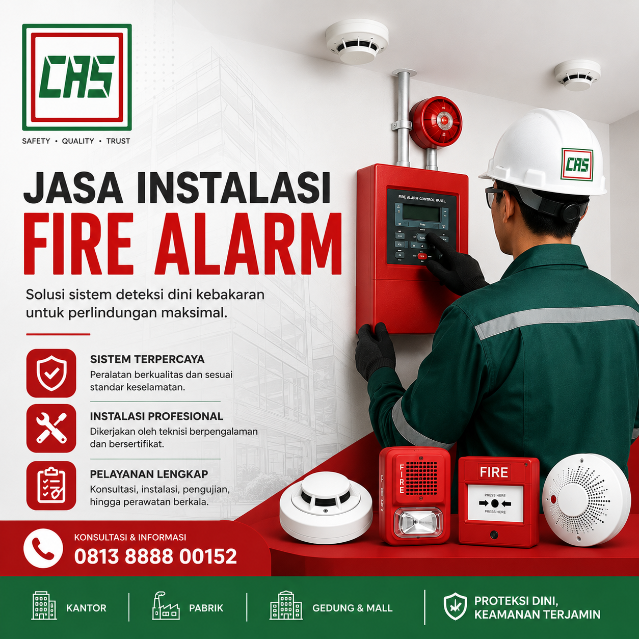 Instalasi Fire Alarm Jakarta Timur