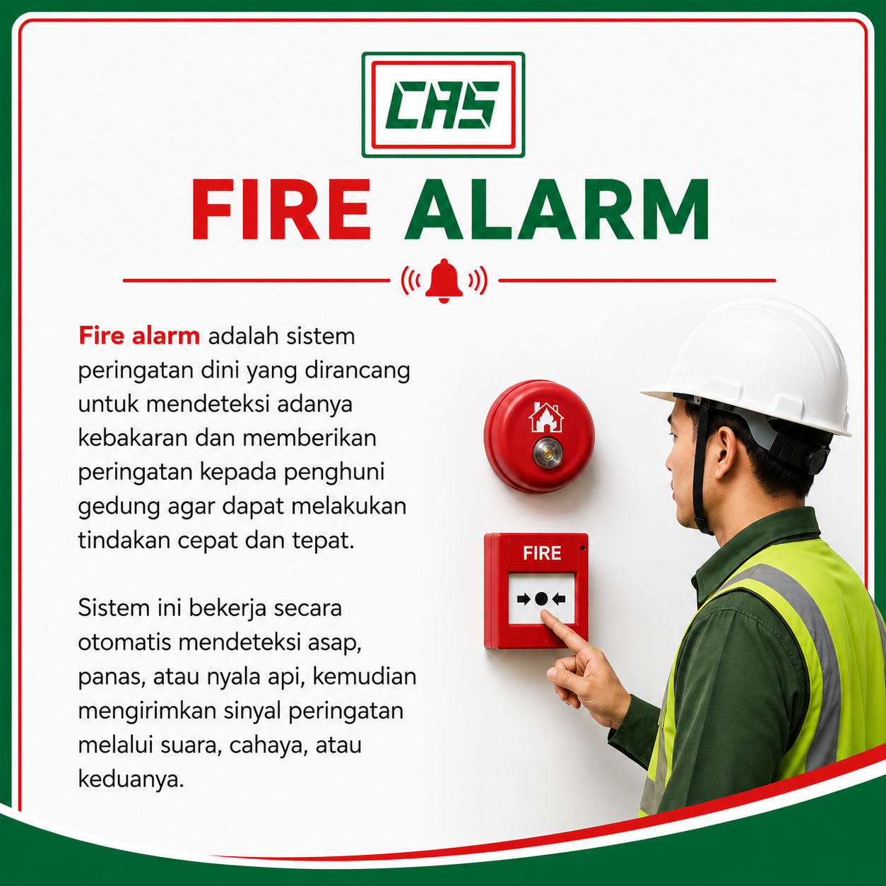 Instalasi Fire Alarm Rumah Sakit
